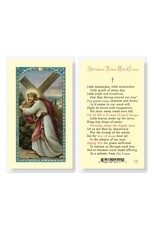 Hirten Holy Card, Laminated -Splinters from the Cross