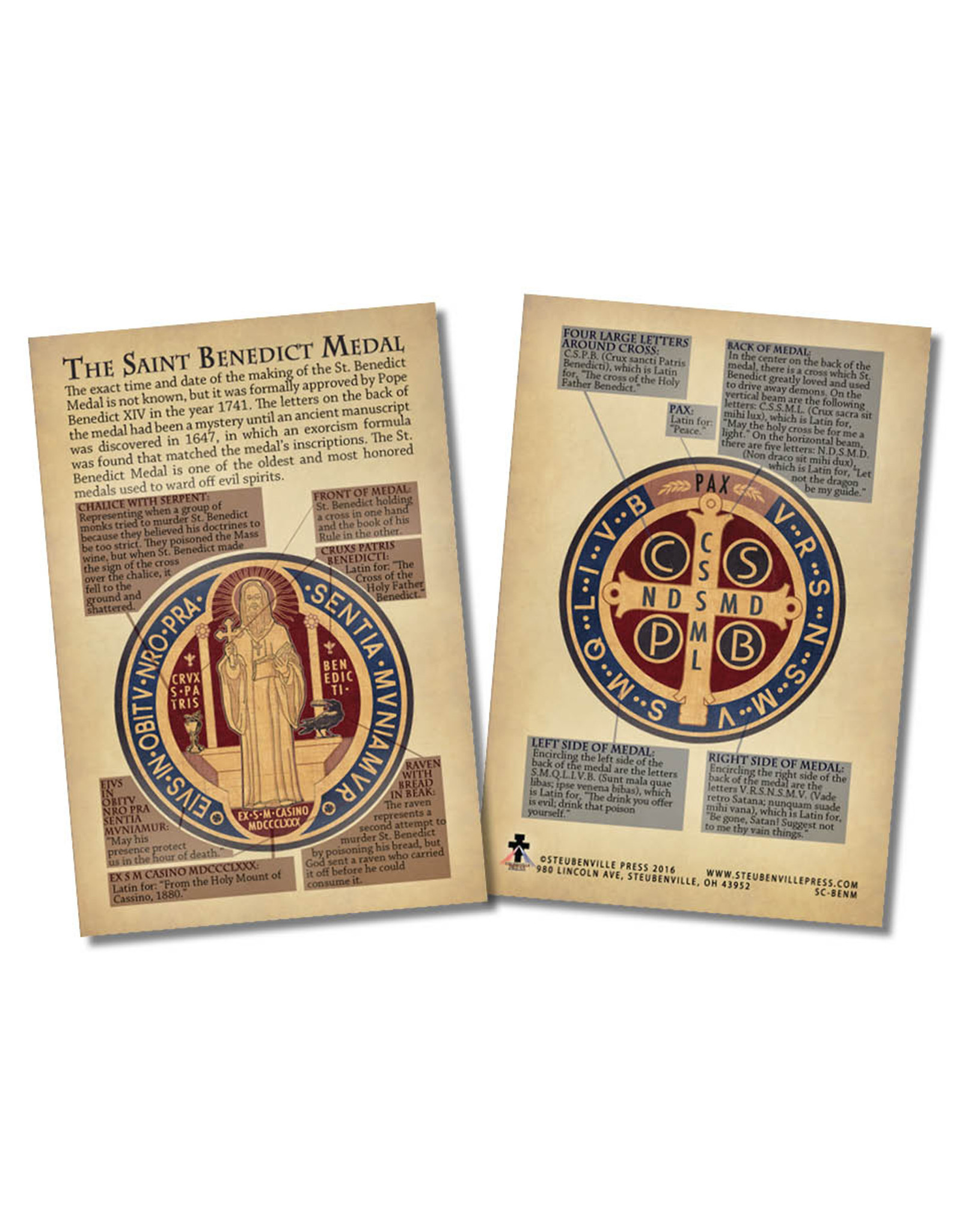 Nelson Art Card: St. Benedict Medal Explained