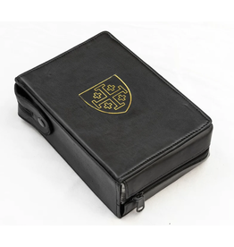 MDS Cover - Black - Jerusalem Cross - Genuine Leather