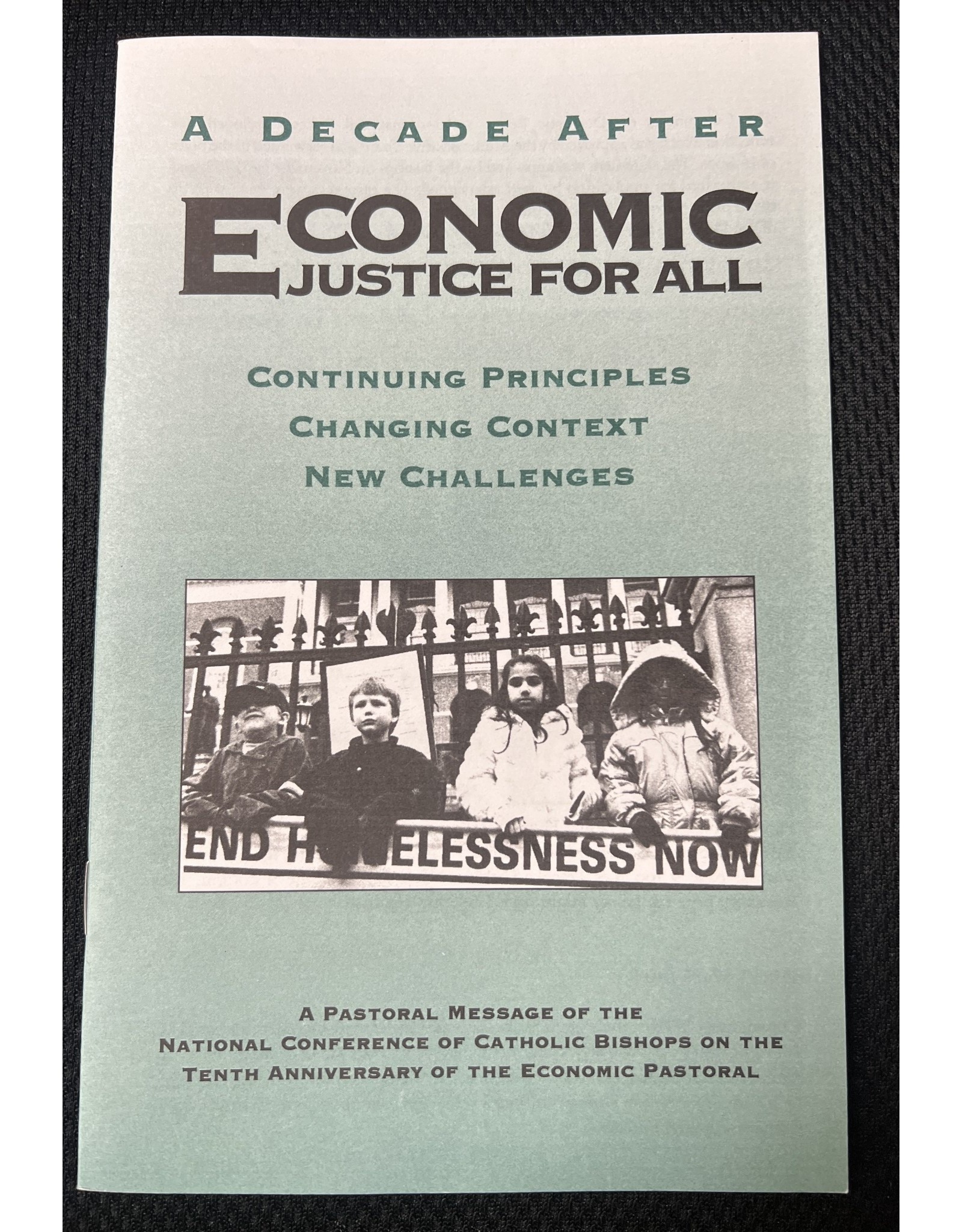 USCCB A Decade After "Economic Justice for All"