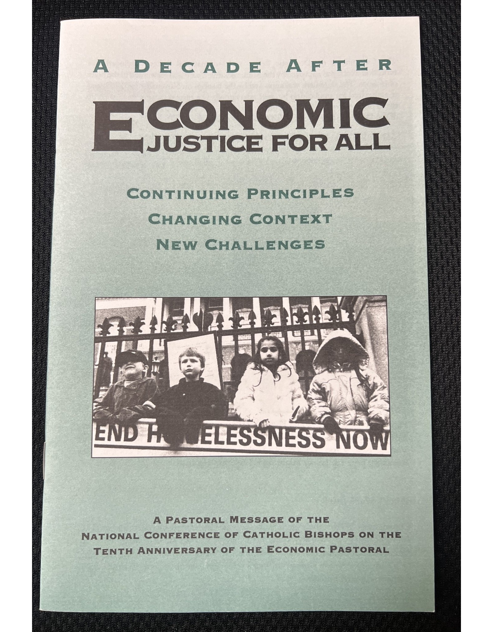 USCCB (Decade After) Economic Justice for All