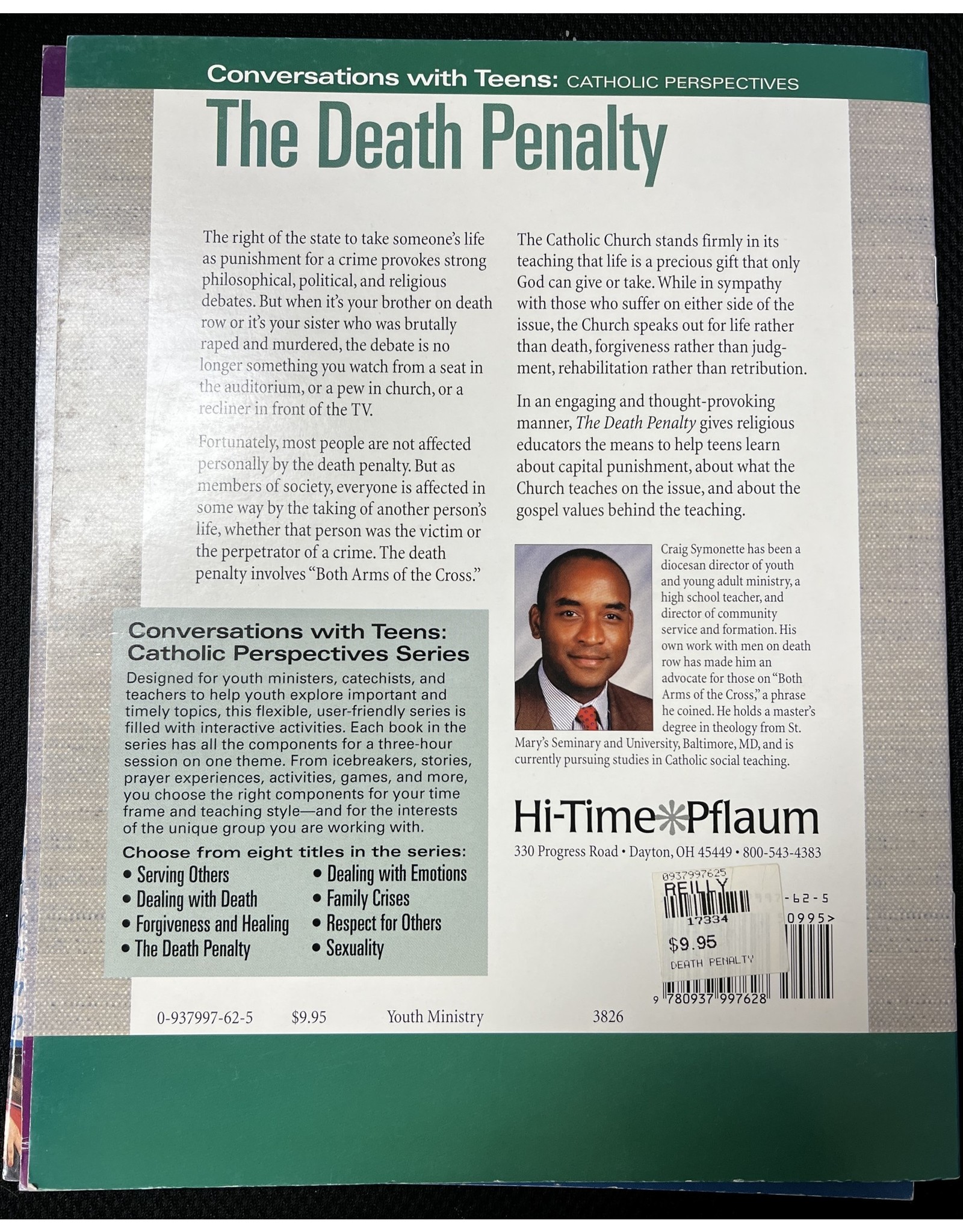 Pflaum The Death Penalty (Conversations with Teens: Catholic Perspectives)