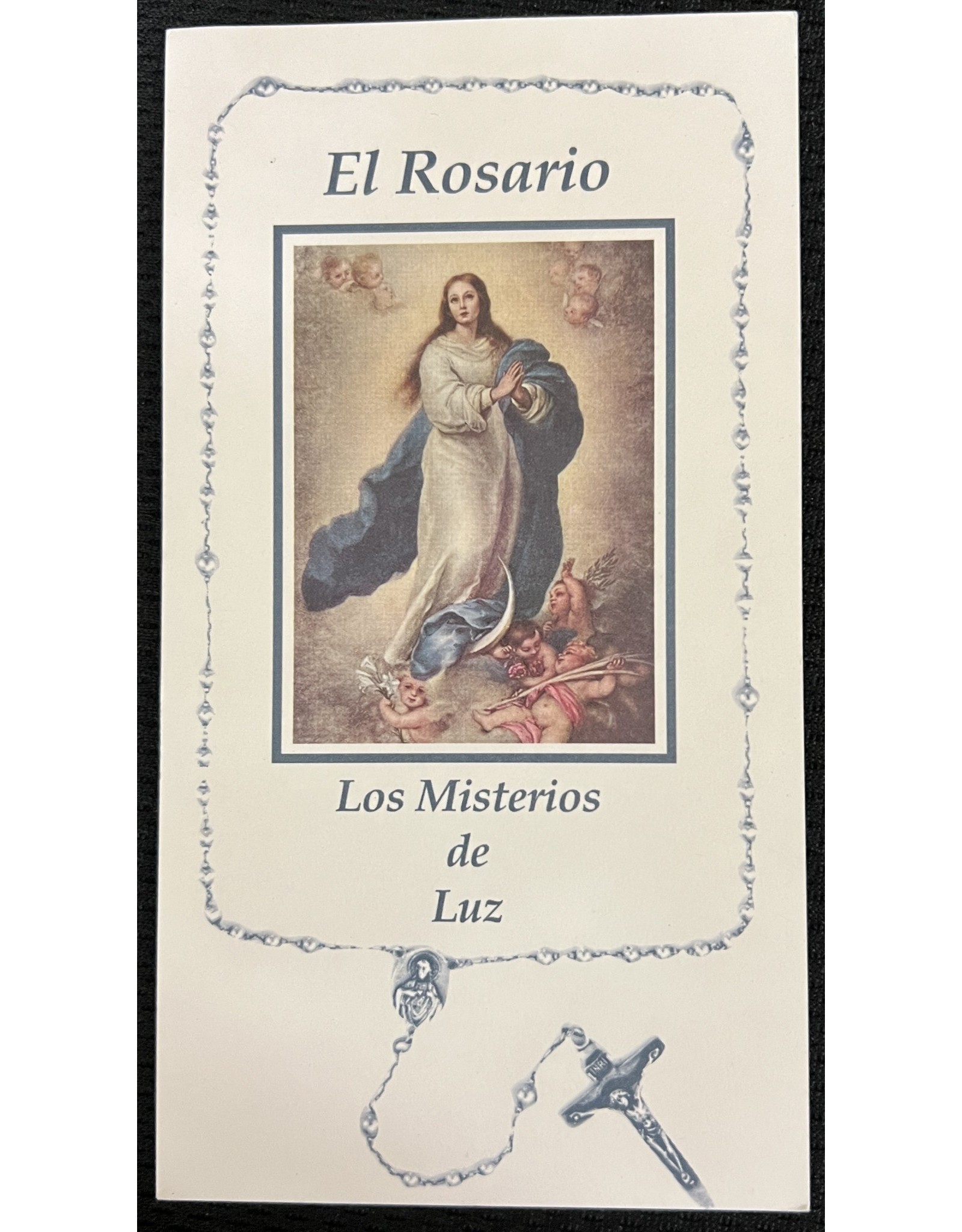 Barton Cotton El Rosario: Los Misterios de Luz (Rosary Pamphlet, Spanish, Luminous Mysteries Only)