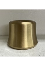 Progressive Bronze Follower for 2-5/8" Candle Brass