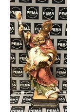 Pema Statue - St. Honore, Hand-Carved Wood (5")