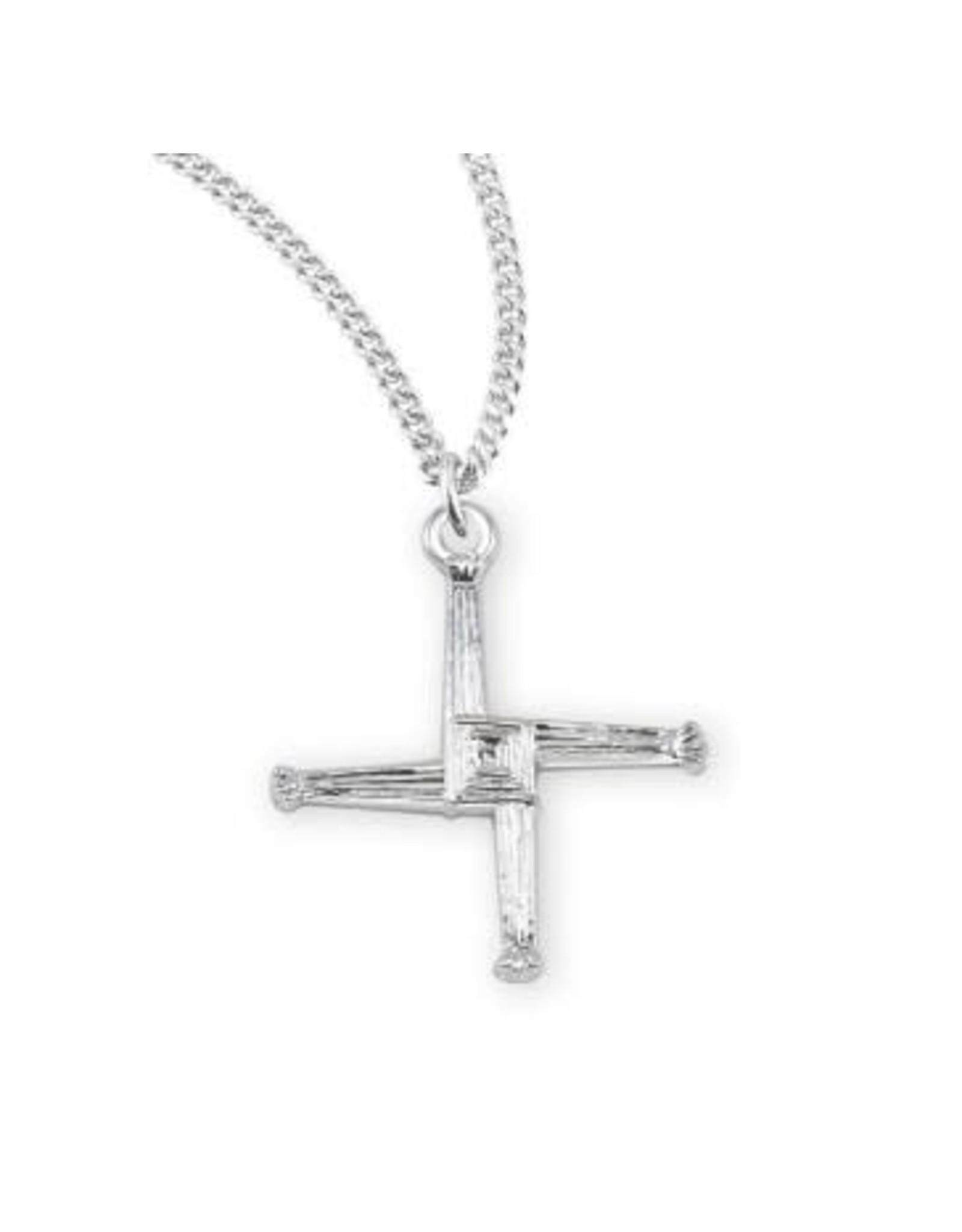 HMH St. Brigid Cross - Sterling Silver on 18" Chain