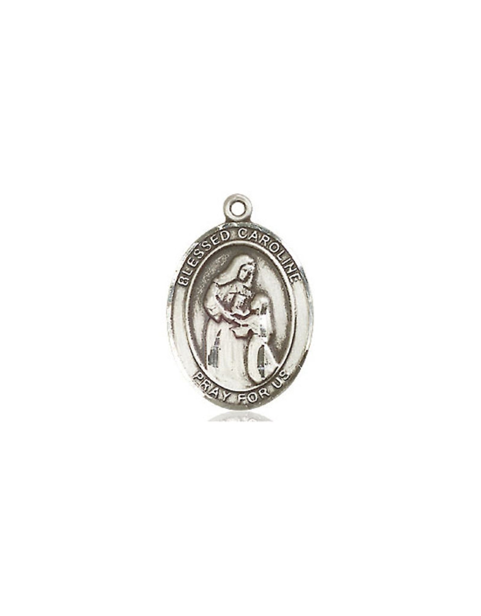 Bliss Blessed Caroline Gerhardinger Medal, Sterling Silver (3/4")