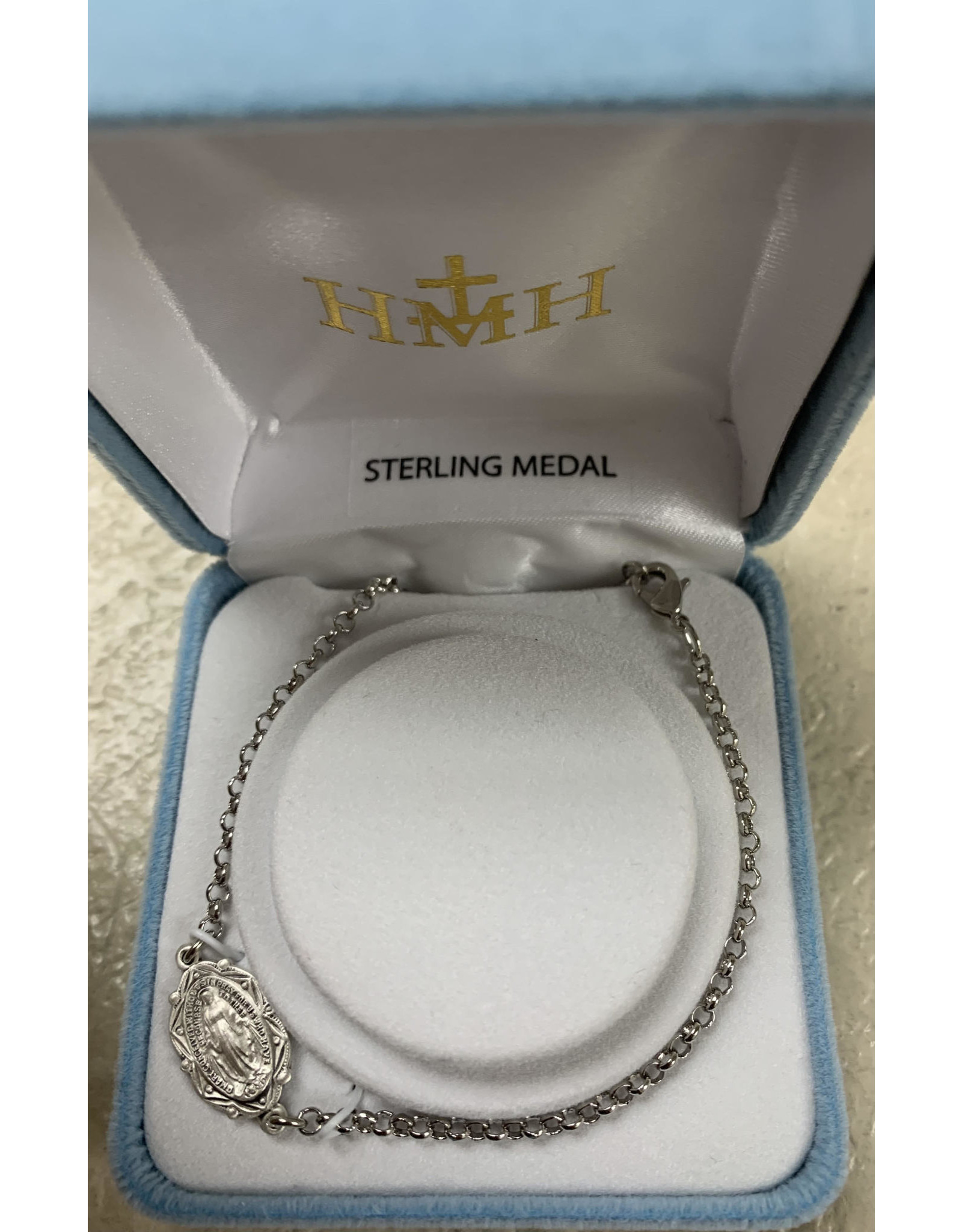 HMH Bracelet - Miraculous Medal - Sterling Silver