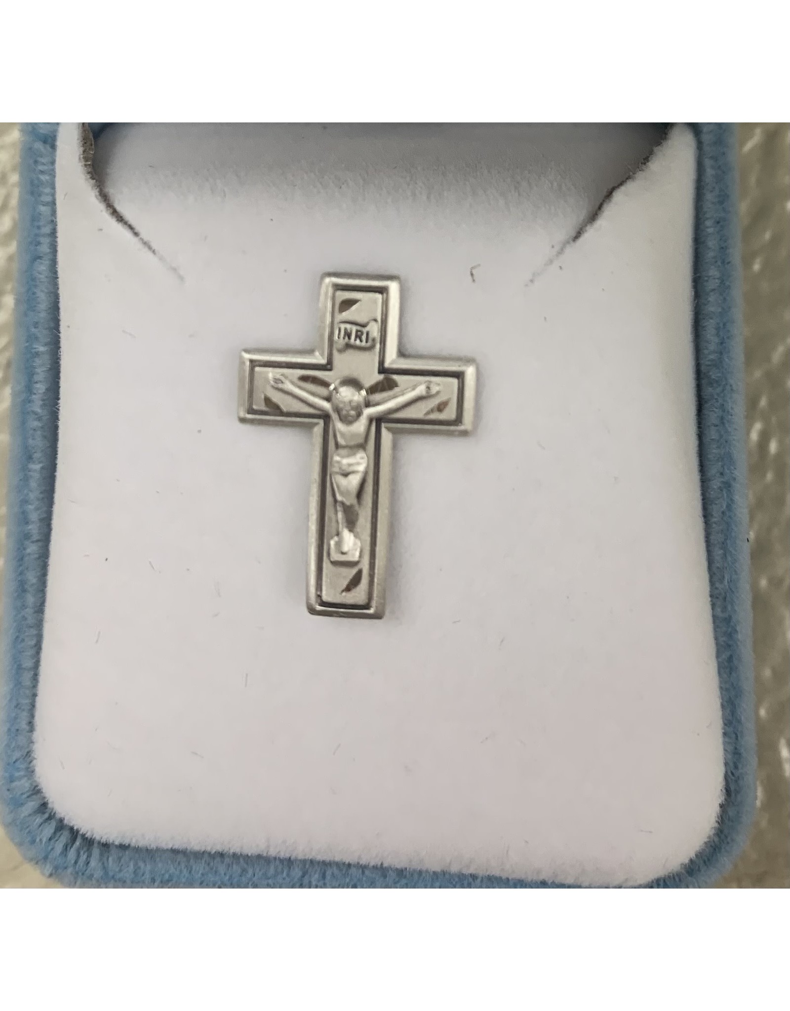 Pin Crucifix Sterling Silver Reilly's Church Supply & Gift Boutique