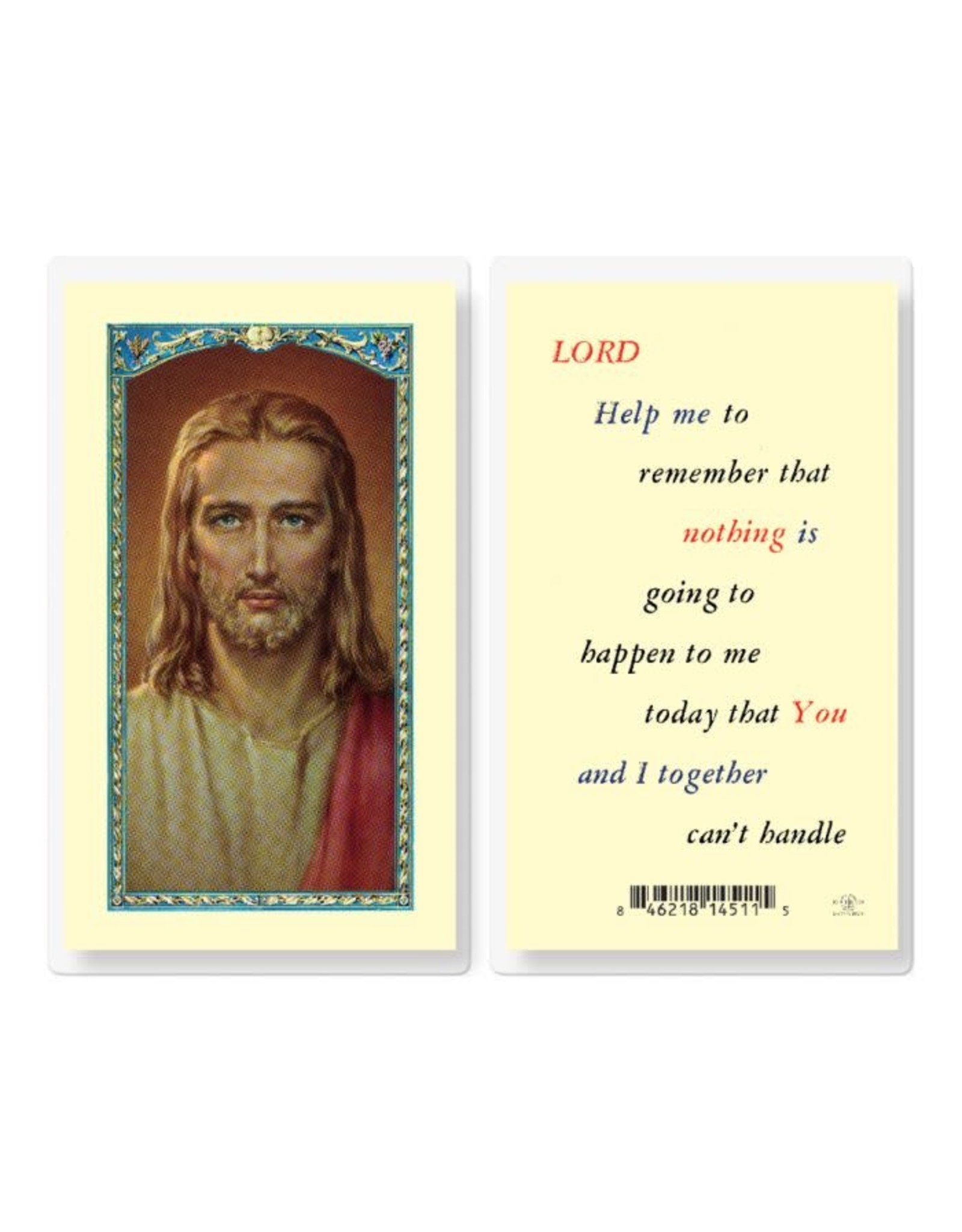 Hirten Holy Card, Laminated - Lord Help Me to Remember