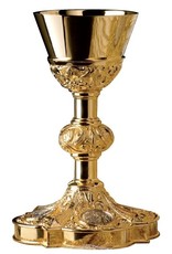Molina Chalice & Paten, Four Evangelists, Gold Plated
