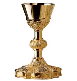 Molina Chalice & Paten, Four Evangelists, Gold Plated