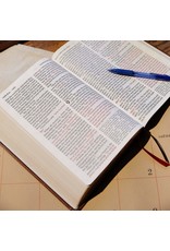 Thomas Nelson NKJV Reference Bible, Super Giant Print, Leather-Look Burgundy, Red Letter