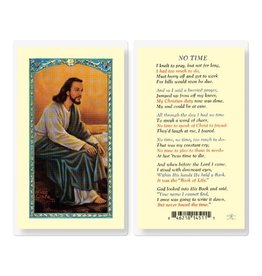 Hirten Holy Card, Laminated - No Time with Christ by the Sea