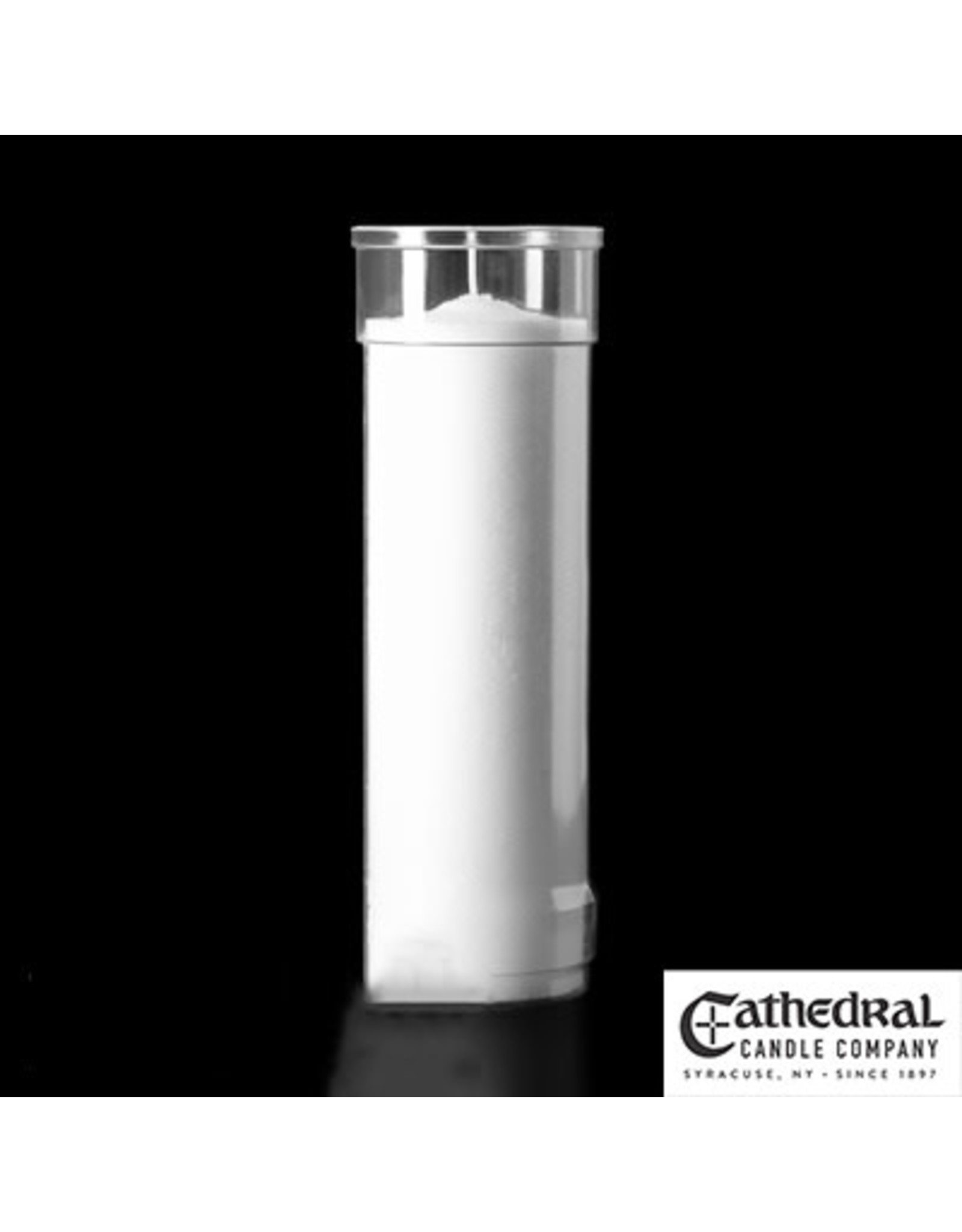 Cathedral Candle 6-Day Plastic Inserta-Lite Candle (Each)