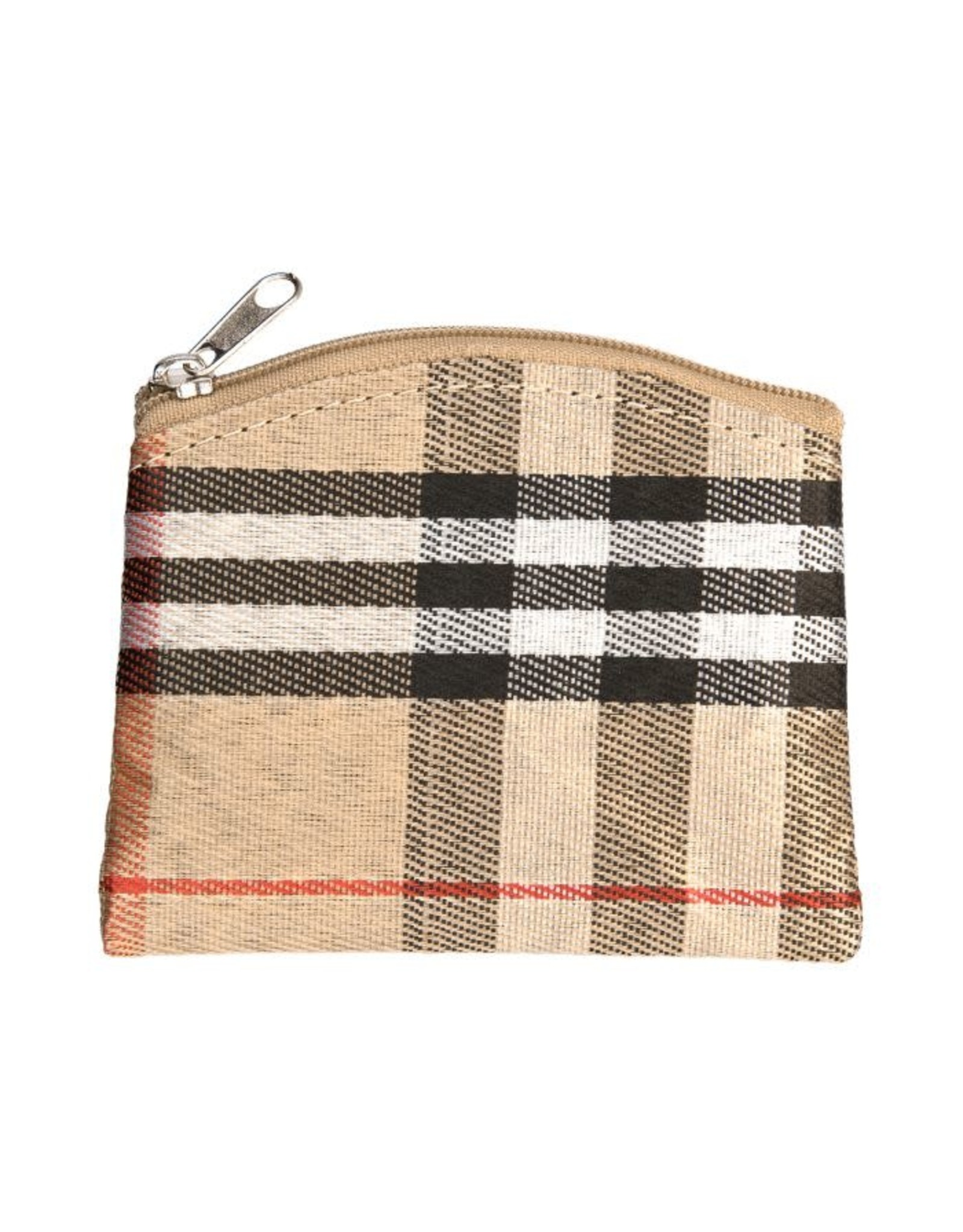 Hirten Rosary Case - Tan Plaid