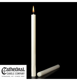 Cathedral Candle 51% Beeswax Altar Candles 1"x19" PE (12)