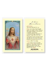 Hirten Holy Card, Laminated -A Lenten Morning Offering