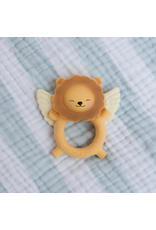 Shining Light Natural Rubber Teether - Lion of St. Mark