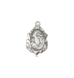 Bliss St Cecilia Medal, Sterling Silver