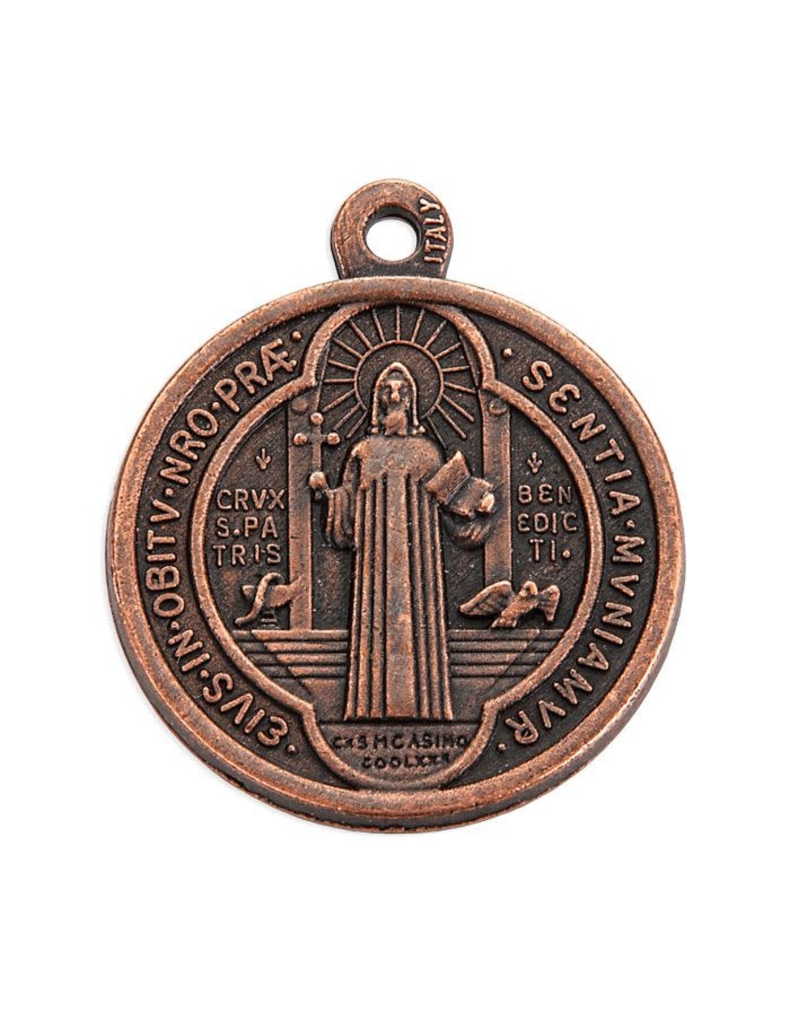 Hirten St. Benedict Medal, 1", Copper