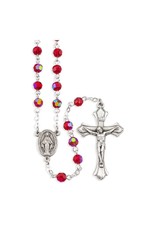 Hirten Rosary - January Birthstone, Garnet