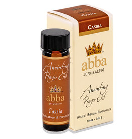 Abba Oil Anointing Oil - Cassia (Dedication and Devotion), 0.25oz