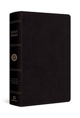 Crossway ESV Large Print Personal Size Bible, Black Imitation Leather, Red Letter