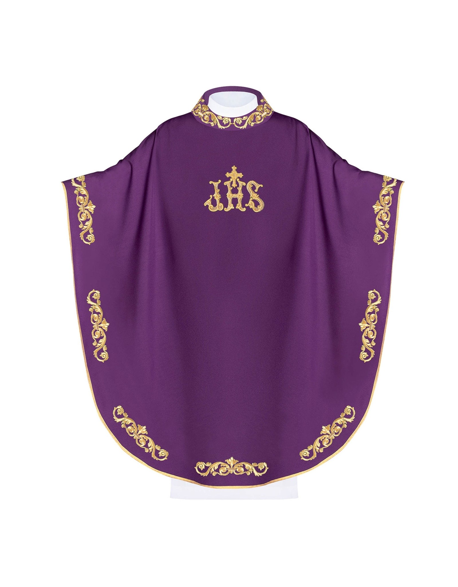 Haftina Chasuble - Poly/Wool with IHS Design