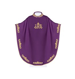 Haftina Chasuble - Poly/Wool with IHS Design
