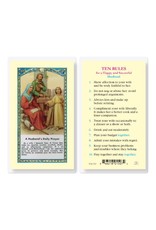 Hirten Holy Card, Laminated - A Husband's Daily Prayer