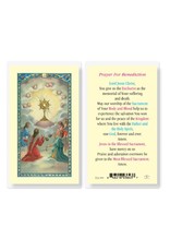 Hirten Holy Card, Laminated - Prayer for Benediction