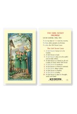 Hirten Holy Card, Laminated - The Girl Scout Promise