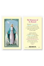 Hirten Holy Card, Laminated - Our Lady of Grace (Memorare of St. Bernard)