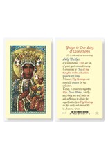 Hirten Holy Card, Laminated - Prayer to Our Lady of Czestochowa