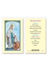 Hirten Holy Card, Laminated - The Hail Mary