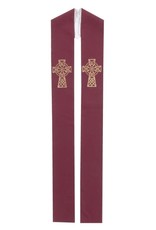Harbro Stole (Priest) Reversible Celtic Cross -