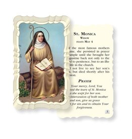 Hirten Holy Cards - St. Monica (Pack of 100 Paper)