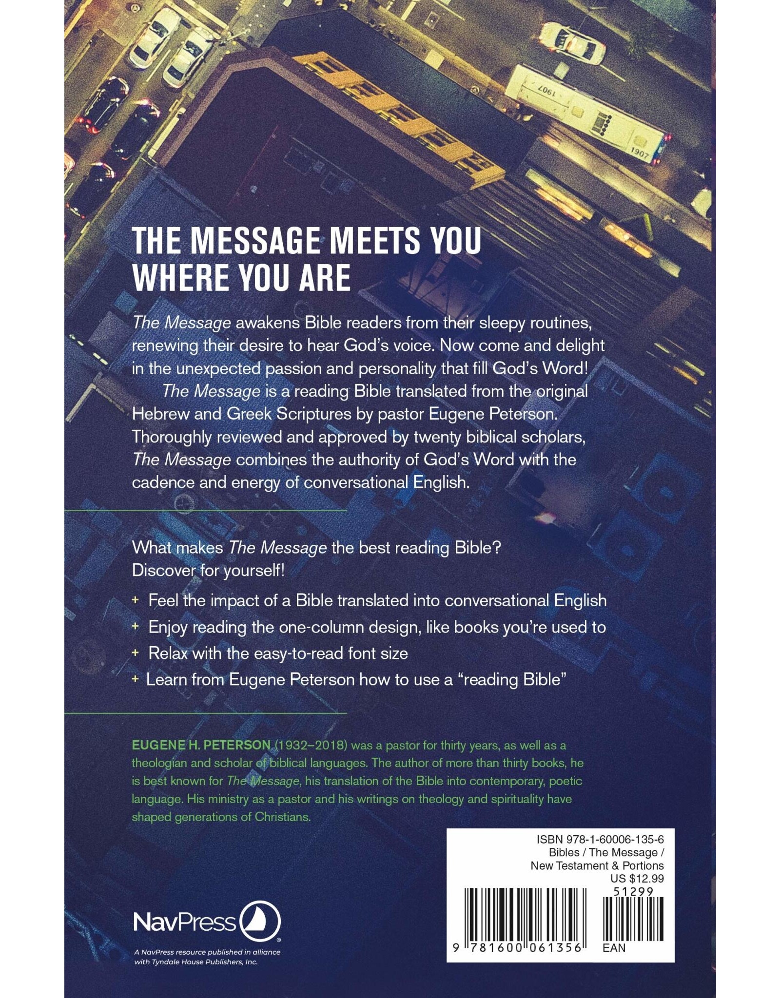 NavPress Message New Testament with Psalms & Proverbs Bible