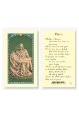 Hirten Holy Card, Laminated- Pieta with Mother of Sorrow