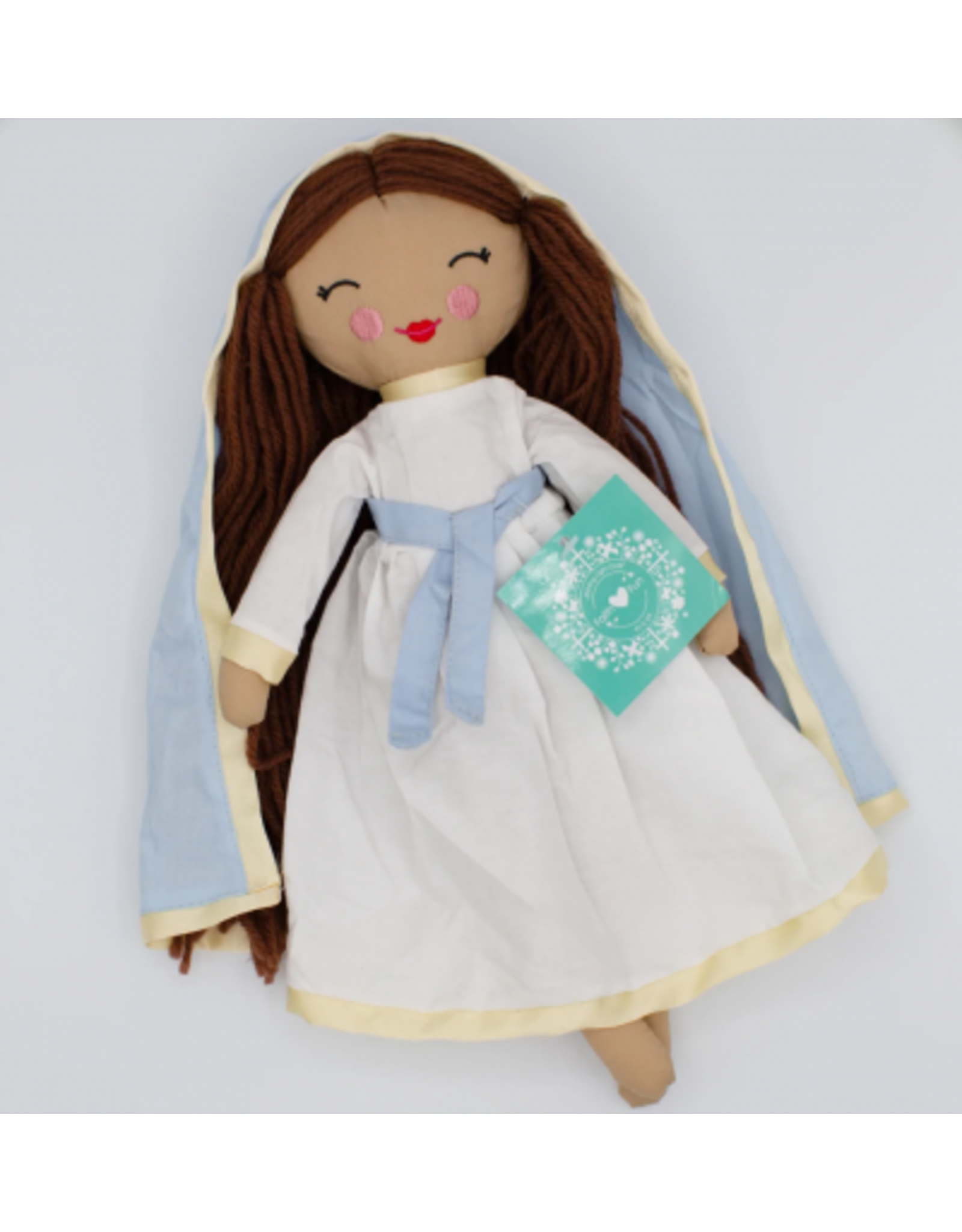 Shining Light Blessed Mother Mary Rag Doll