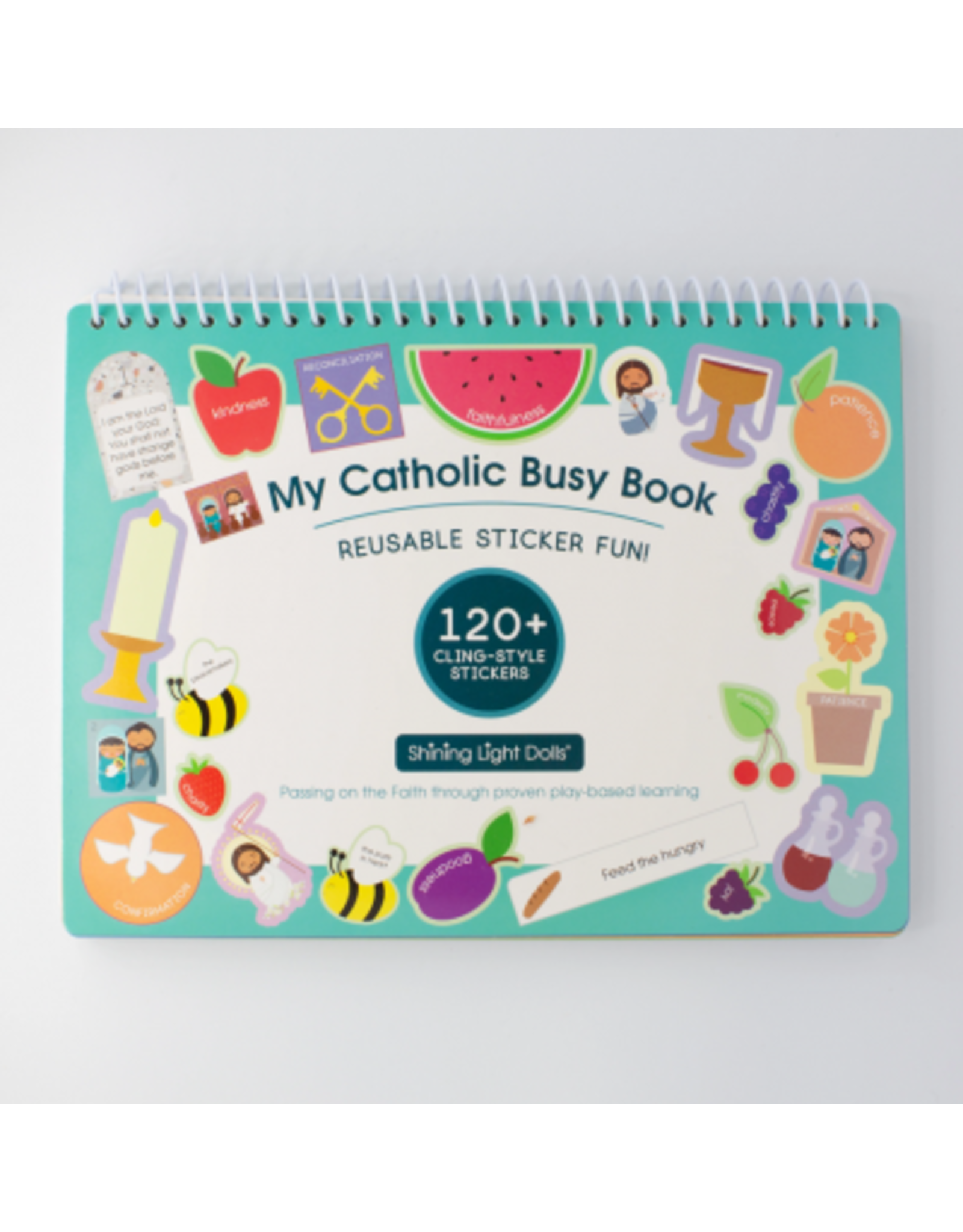 Shining Light My Catholic Busy Book Reusable Sticker Fun