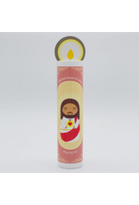 Shining Light Wooden Prayer Candle -