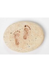 Roman Pocket Stone - Footprints