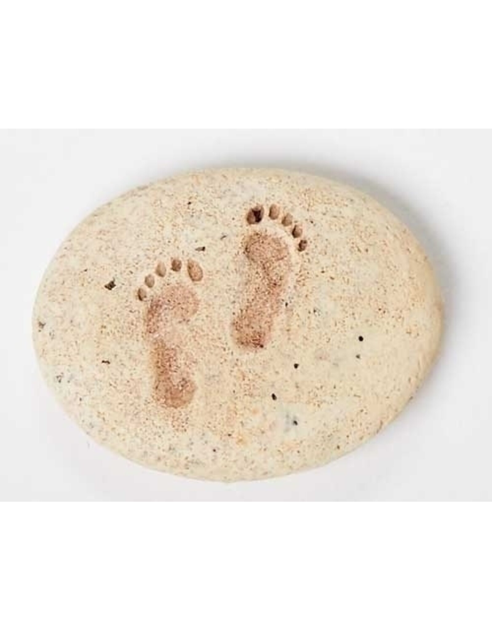 Roman Pocket Stone - Footprints