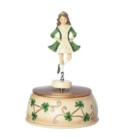 Roman Irish Dancer Musical Figurine