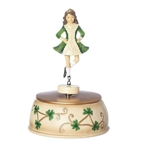 Irish Dancer Musical Figurine Reilly's Church Supply & Gift Boutique
