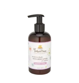 The Naked Bee Lil' Naked Bee - Cheeks to Cheeks Face & Body Lotion, 8 oz. Lavender Lullaby