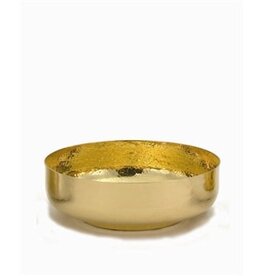 Alviti Creations Open Ciborium, Gold Plated Hammered Finish