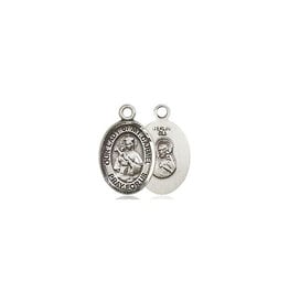 Bliss Our Lady of Mount Carmel Medal, Sterling Silver